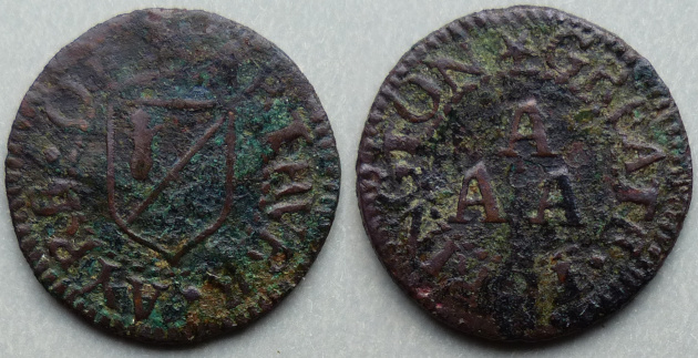 Great Torrington, Arthure Ayre farthing token